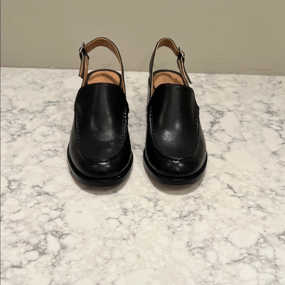 Black Leather Madewell Woman’s  Shoes